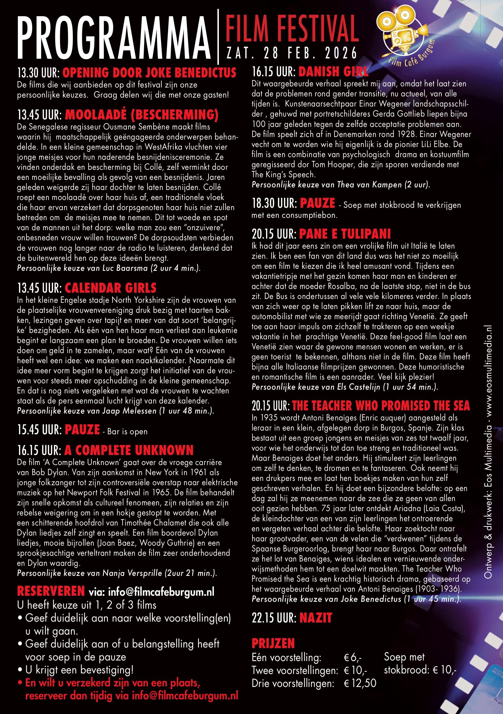 A5 flyer filmfestival 2026 afbeeldingen 1